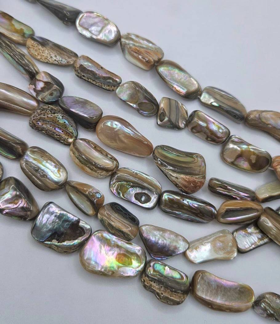 Перламутр свободной формы размер 12*21мм