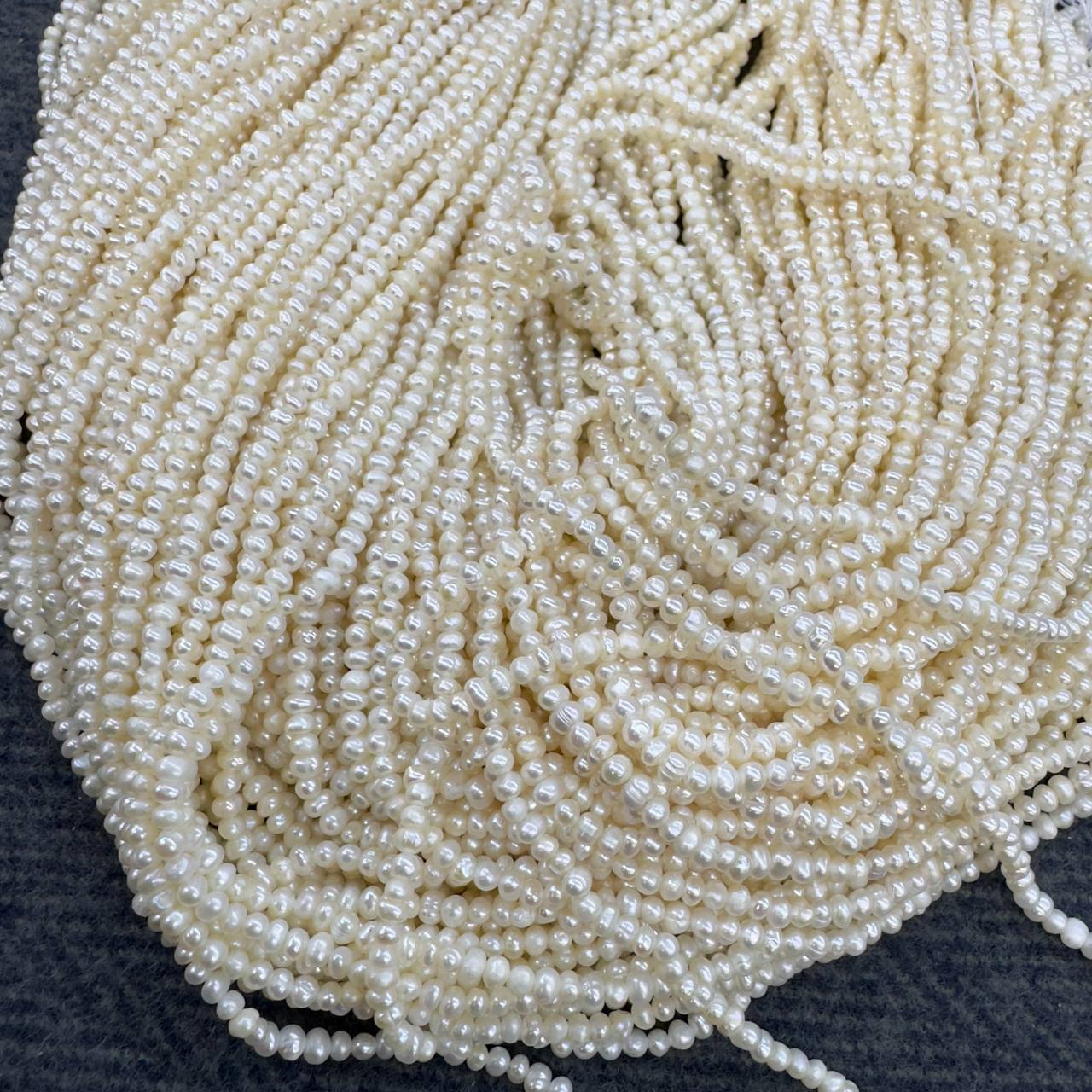 Жемчуг А культивированный размер 2,5-3мм