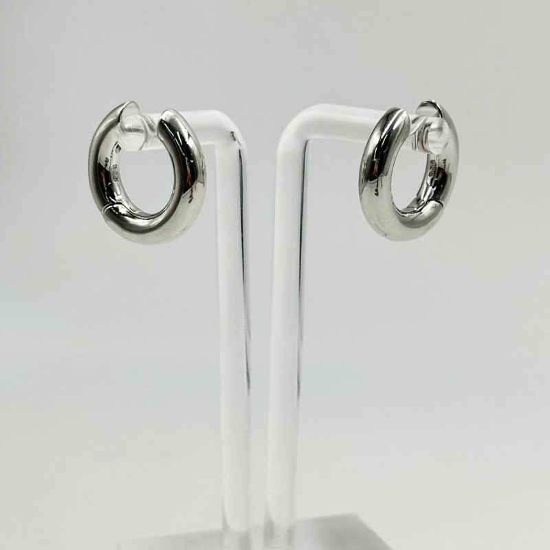 Швензы бублик 20мм цвет серебро